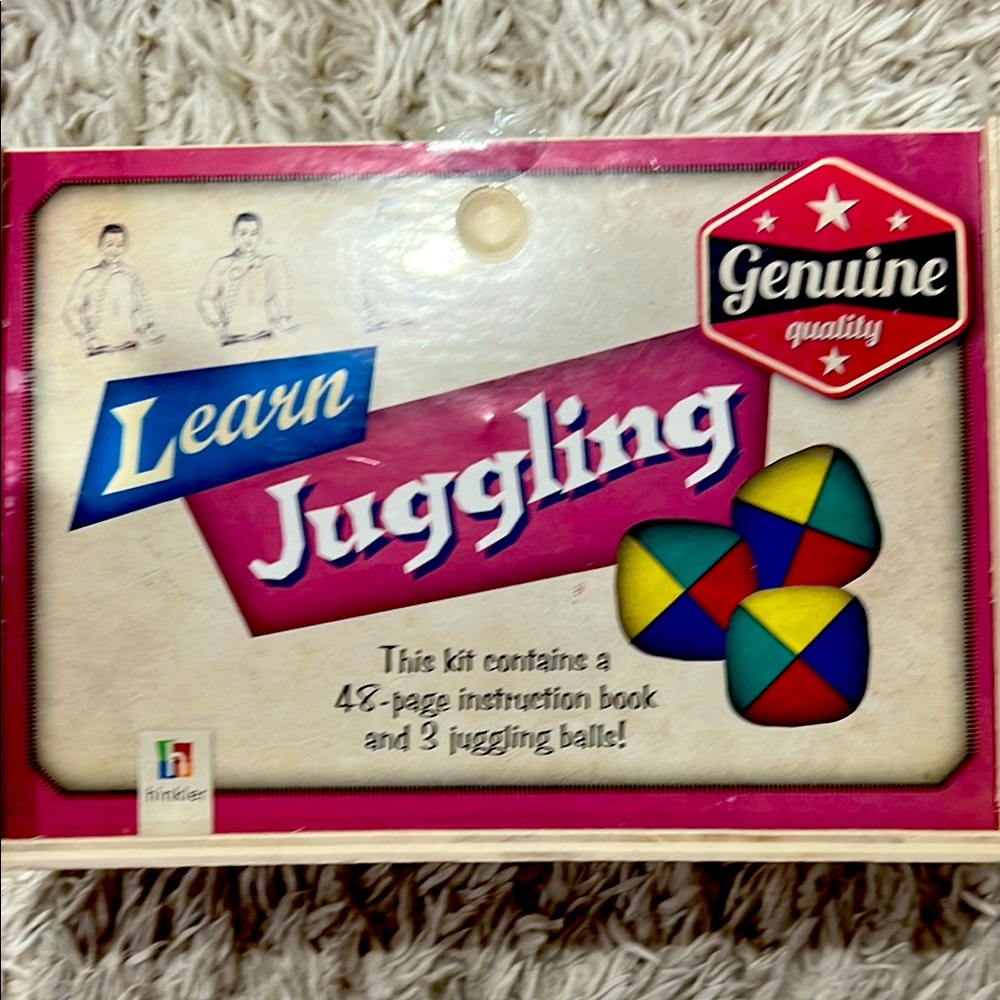 Vintage Hinkler Learning Juggling